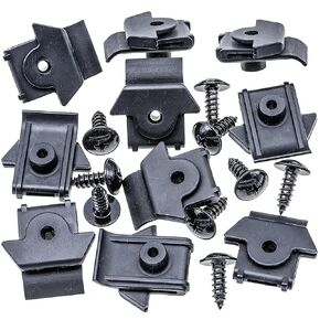 Rexka 10 مجموعات من مسامير بطانة الحاجز ومجموعة صامولة U لنيسان إنفينيتي 63848-35F00 01454-N5061 in Kuwait