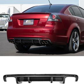 Replacement for 2008-2009 Pontiac G8 Models | Factory GXP Style Carbon Fiber Replacement Rear Bumper Lower Diffuser DIFF-951-BKCF in Kuwait