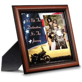 ديكور جداري فريد للدراجات النارية "It's Not the Destination"، علم أمريكي لراكبي الدراجات النارية Davidson، هدايا Harley للرجال والنساء، إكسسوارات Harley الوطنية 9754BW in Kuwait