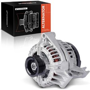 A-Premium Alternator Compatible with Chevrolet Malibu 2003, Impala 2004-2005, Monte Carlo 2004-2005 & Buick Century & Oldsmobile Alero & Pontiac Grand Am, 3.1L 3.4L, 12V 105A 6-Groove Pulley Clockwise in Kuwait