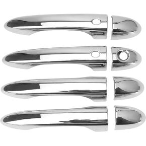 Fiat 500X Door Handle Cap & Exterior Cover – Compatible Side Cover Trim, Bezel, Chrome SUV Accessories, ABS Outer Protective Decoration, Used for Exterior Decoration 2016-2023 in Kuwait