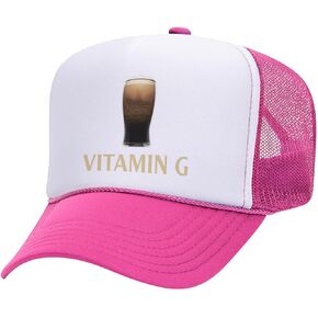 St Pats Vitamin G Foam Trucker Cap Adjustable Mesh Back Hat in Kuwait