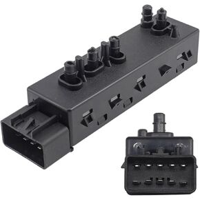 التحكم في مفتاح مقعد الطاقة 8 طرق من جانب السائق الأمامي الأيسر، يحل محل OEM # 25974714، متوافق مع Buick Chevy Cadillac GMC، يناسب Equinox Malibu Terrain Acadia SRX Regal in Kuwait