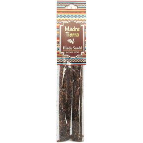 Madre Tierra Hindu Sandal Incense Sticks, Handmade, Premium, 8 Sticks, Red in Saudi Arabia