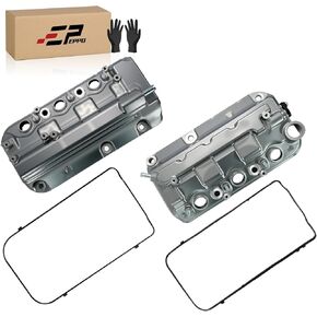 غطاء صمام المحرك EPPO BL3Z-6582-H DL3Z-6582-C ترقية الألومنيوم اليسار واليمين متوافق مع Ford F-150 Expedition 2013-2017 Transit 150 250 350 2015-2022 Lincoln Navigator 2015-2017 in Kuwait