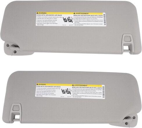 2X Sun Visors Right + Left Replacement for Chevy Avalanche Tahoe Silverado Suburban Cadillac Escalade GMC Yukon Sierra 1500 2500HD 3500HD 2007-2014 22850310 22850306 in Saudi Arabia
