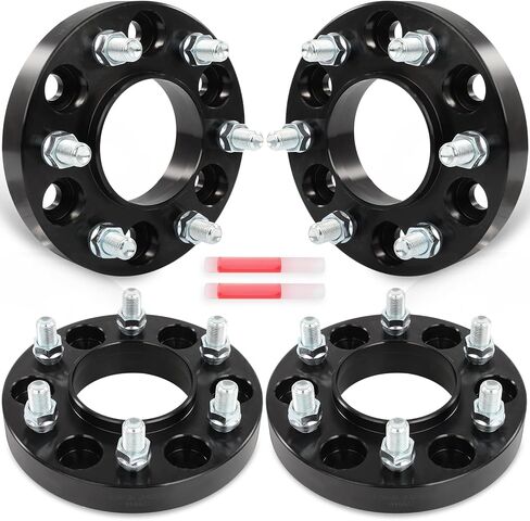 SCITOO 4Pcs 6x135 Wheel Spacers 1" Bore 87.1mm Studs 14x1.5 Fit for Lincoln Navigator for Ford Bronco Expedition for F-150 for F-150 Lightning Lobo in Saudi Arabia