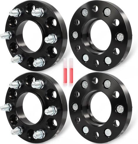 SCITOO 4Pcs 6x135 Wheel Spacers 1" Bore 87.1mm Studs 14x1.5 Fit for Lincoln Navigator for Ford Bronco Expedition for F-150 for F-150 Lightning Lobo in Saudi Arabia