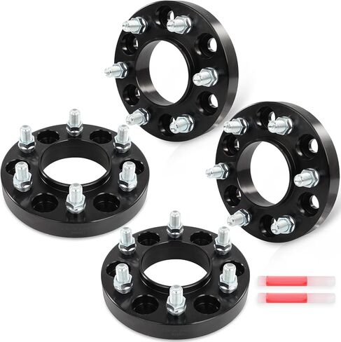 SCITOO 4Pcs 6x135 Wheel Spacers 1" Bore 87.1mm Studs 14x1.5 Fit for Lincoln Navigator for Ford Bronco Expedition for F-150 for F-150 Lightning Lobo in Saudi Arabia