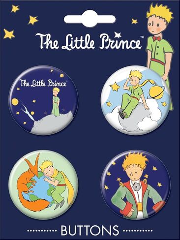 مجموعة Ata-Boy The Little Prince مكونة من أربعة أزرار مقاس 1.25 بوصة in Saudi Arabia