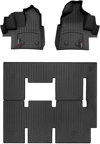 WeatherTech Custom Fit FloorLiners for Ford Transit, Transit, Transit - Full Set (4416801-445995), Black in Saudi Arabia