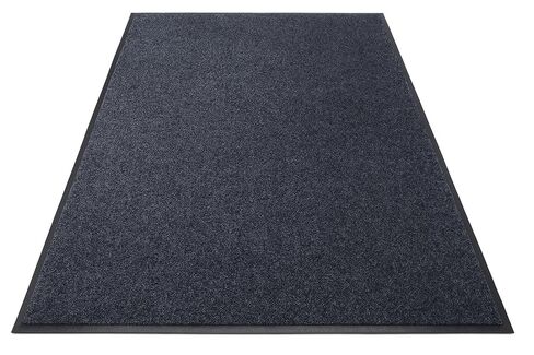 Guardian 94050830 Platinum Series Indoor Wiper Floor Mat, Rubber with Nylon Carpet, 5'x8', Grey in Kuwait