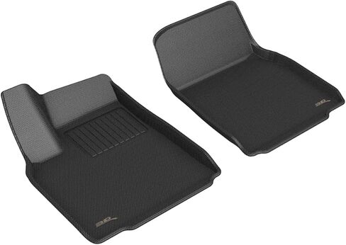 3D MAXpider Custom Fit Kagu Floor Mat (Black) Compatible with Tesla Model X 2022-2026 - R1 in Saudi Arabia