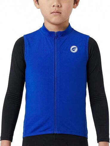 Kids Softshell Vest Windproof Warm & Breathable, for Cycling, Running, Soccer, Equestrian, Golf, Kids Vest Boys in Saudi Arabia