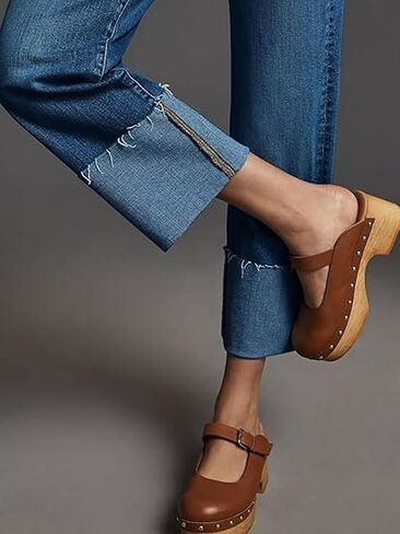 loveimgs Women Wide Leg Jeans High Waisted Distressed Straight Leg Bootcut Flare Jeans Sweatpants Stretchy Denim Pants Pocket in Saudi Arabia