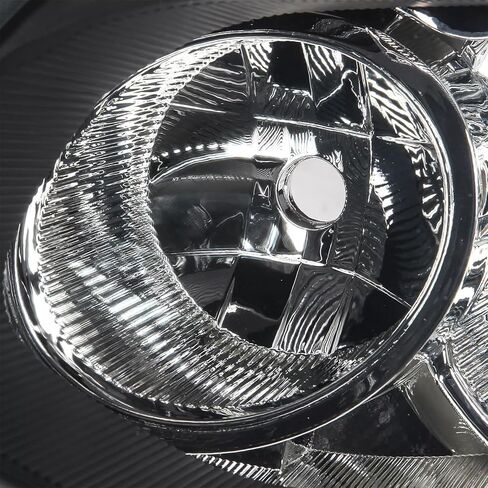 Headlights Assembly OE Style For 2008 2009 2010 2011 2012 2013 Nissan Rogue S SL SV Krom/2014 2015 Nissan Rogue Select S Replacement Halogen Headlamps Black Housing Clear Lens in Kuwait