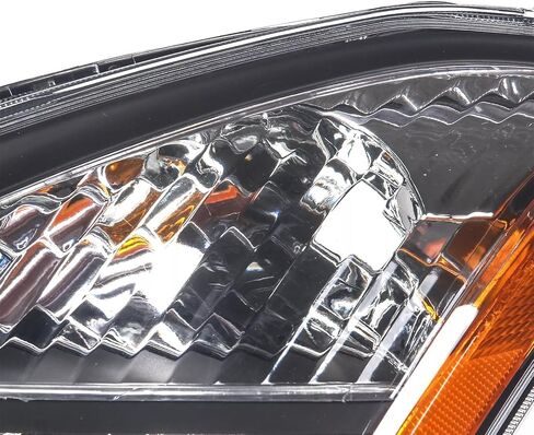 Headlights Assembly OE Style For 2008 2009 2010 2011 2012 2013 Nissan Rogue S SL SV Krom/2014 2015 Nissan Rogue Select S Replacement Halogen Headlamps Black Housing Clear Lens in Kuwait