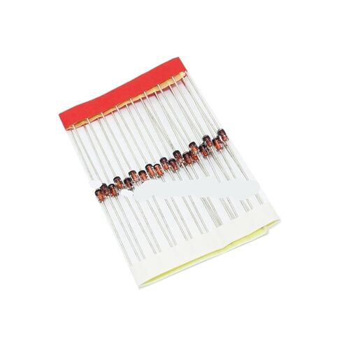 50pcs 1W diode DO-41 3V 3V3 3V6 3V9 4V3 4V7 5V1 5V6 6V2 6V8 7V5 8V2 9V1 10V 11V 12V 13V 15V 16V 18V 20V 22V 1N4733 1N4728(1N4732A-4V7) in Saudi Arabia