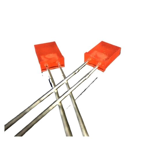 100PCS 2x5x7/2x3x4 Square LED DIP Bright Bead Light Emitting Diode(2x5x7 Blue) in Kuwait