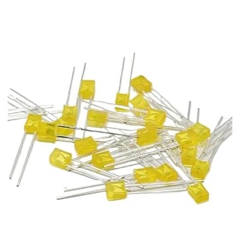 100PCS 2x5x7/2x3x4 Square LED DIP Bright Bead Light Emitting Diode(2x5x7 Blue) in Saudi Arabia