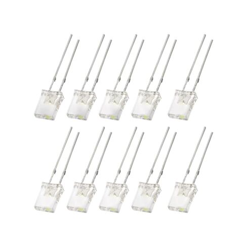 100PCS LED Diode 2x5x7mm Transparent Lights Diodes Kit(Green) in Saudi Arabia