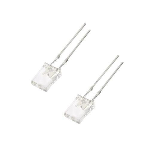 100PCS LED Diode 2x5x7mm Transparent Lights Diodes Kit(Green) in Saudi Arabia