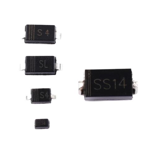 100PCS/LOT 1N5819 1N5819W B5819W SOD-123 S4 SL B5819WS SOD-323 B5819WT SOD-523 Diode SS14 SMA 1206 0805 0603(1N5819WT SOD-523) in Kuwait