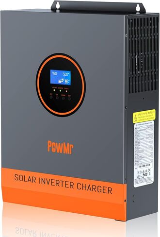 3600W Solar Inverter 24V Built-in 120A MPPT Controller, 3600W Power Inverter Max.PV Input 4200W, 500V, fit for 24V Lead-Acid and Lithium Batteries in Saudi Arabia