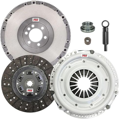 ClutchMaxPRO Performance Stage 2 Clutch Kit with Flywheel Compatible with Chevy 1964-81 Blazer C10 C20 G10 G20 K10 K20, GMC 1975-76 C15 C25 G15, Pontiac 1967-81 Firebird GTO (CP04021HD+FW167938-ST2) in Saudi Arabia