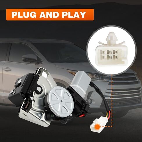 Tailgate Trunk Lock Latch Actuator Compatible with 2010-2019 Highlander 2013-2015 R-AV Four 2009-2016 Venza Replaces 693500E100 693500T010 in Saudi Arabia