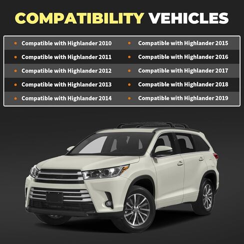 Tailgate Trunk Lock Latch Actuator Compatible with 2010-2019 Highlander 2013-2015 R-AV Four 2009-2016 Venza Replaces 693500E100 693500T010 in Saudi Arabia