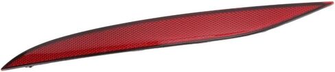 Left/Right Enhanced Visibility Red Reflective Strip Bumper Reflector Panel for Tesla Model X 2018 to 2023 Night Driving(Left 1034342 00 C) in Kuwait