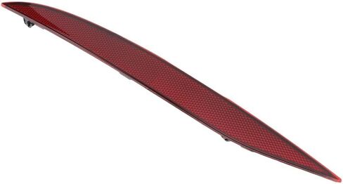 Left/Right Enhanced Visibility Red Reflective Strip Bumper Reflector Panel for Tesla Model X 2018 to 2023 Night Driving(Left 1034342 00 C) in Kuwait