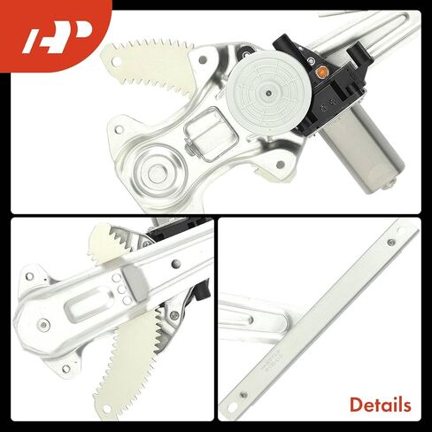 A-Premium Rear Left Driver Side Electric Power Window Regulator with Motor Compatible with Nissan Sentra 2020-2025 in Saudi Arabia