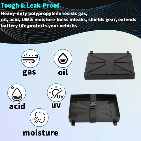 2 حزمة مجموعة 24 علبة بطارية لحامل البطاريات البحرية شديدة التحمل للقوارب RV والسيارات والمزيد، صندوق بطارية غير قابل للانزلاق لسلسلة 24 بطارية in Kuwait