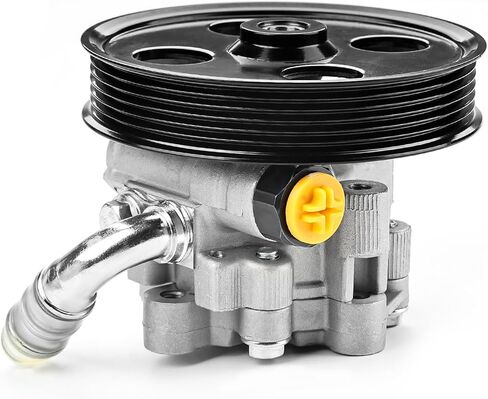 Power Steering Pump with Pulley Compatible with Chrysler 300 V6 V8 2005 2006 2007 2008 2009 2010, Compatible with Dodge Charger Challenger Magnum, Replacement for 21-5439, 4782523AC in Saudi Arabia