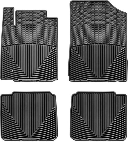 سجادات أرضية WeatherTech مناسبة لجميع الأحوال الجوية لسيارة Lexus ES الصف الأول والثاني (WTLB174085)، أسود in Kuwait