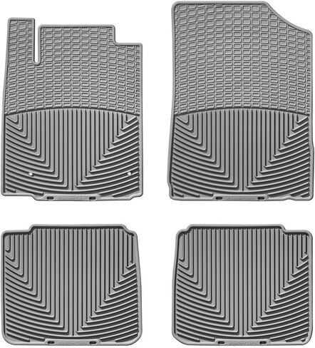 سجادات أرضية WeatherTech مناسبة لجميع الأحوال الجوية لسيارة Lexus ES الصف الأول والثاني (WTLB174085)، أسود in Kuwait
