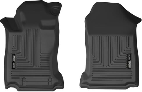 Husky Liners Weatherbeater Floor Mats | Fits 2020-2025 Subaru Legacy; 2020-2025 Subaru Outback | Front Row, 1-pc Black - 15951 in Saudi Arabia