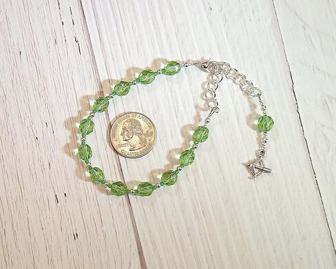 Artemis Prayer Bead Bracelet: Greek Goddess of the Wilderness, Wild Animals, Huntress, Protector of Young Women and Girls in Saudi Arabia