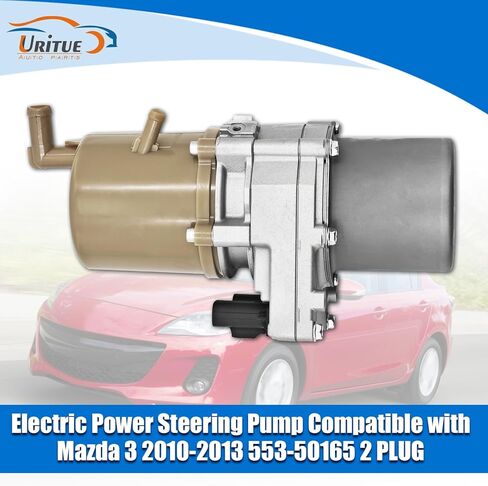 Electric Power Steering Pump Compatible with Mazda 3 2010-2013 553-50165 2 PLUG in Kuwait