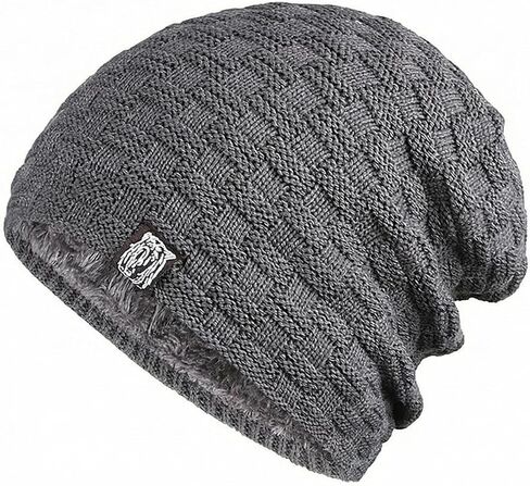 Thick Knit Winter Beanie with Soft Lining for Everyday Warmth in Saudi Arabia