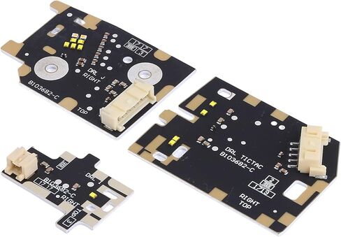 Zcargel 3pc Right LED Headlight DRL Boards for Range Rover Velar 2018 2019 2020 2021 Replacement 90115997 B101272-C B103682-C in Kuwait