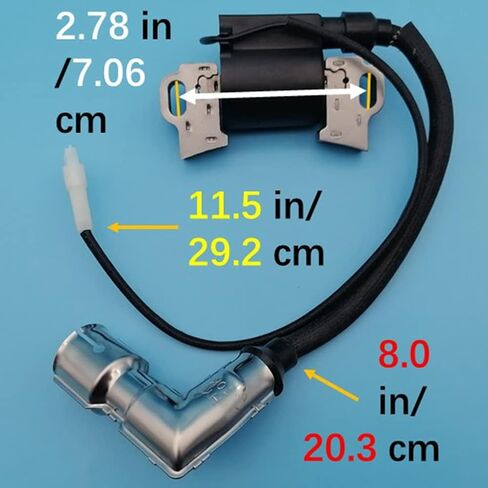951-12220 751-12220 Ignition Coil for MTD Cub Cadet Troy Bilt Craftsman LT4200 LT1500 R1000 T1000 T1200 XT1-LT42 Lawn Riding Mower 4P90JHA 4P90JT 4P90JU 4P90HU 4P90HUA 4P90HUB 4P90HUC 4P90HUD Z95 in Saudi Arabia