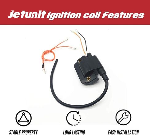 Ignition Coil For Yamaha 115HP 130HP 150HP 175HP 200HP V6 Outboard (1984-96) Parts 18-5110 6E5-85570-10-00 6E5-85570-11-00 in Saudi Arabia