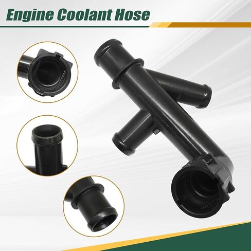 Priprilod Engine Coolant Hose Connector Compatible with VW Jetta Beetle Passat 2014-2017 replace 5C0122291E Engine Coolant Hose Fitting in Saudi Arabia