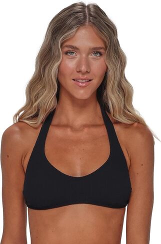 Sunsets Pacifica Splash Halter Women's Swimsuit Bikini Top (Ribbed) in Saudi Arabia