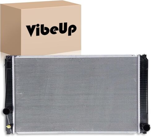 VibeUp 2891 Radiator Compatible with Toyota RAV4 2006-2018 2.4L 2.5L L4 | #Replaces 164002856087 1640028560 1640028570 164000H360 164000H350 164000V22 in Kuwait