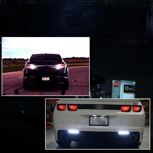 Xenon White Error Free PH24WY SPH24 12272 LED Bulbs Backup Lights For Cadillac SRX Chevrolet GMC Pack of 2 in Kuwait