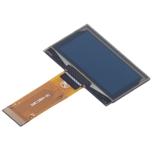 لوحة LCD رقمية، وحدة عرض LCD مرنة 24 دبوس SSD1309 Drive 1.54 بوصة 128x64 (MRC128-1 أبيض) in Kuwait